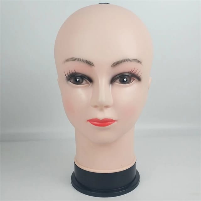 Dummy Mannequin Head for Wig Making and Display